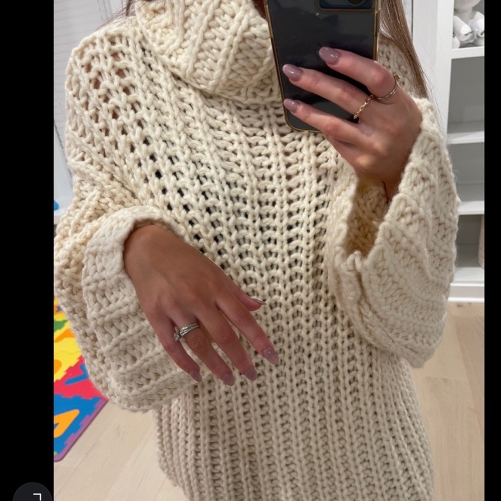 zara knit sweater